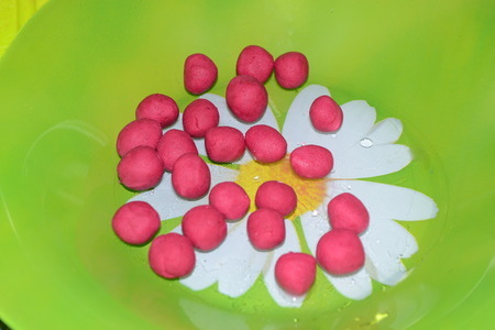 Bua loi (плавающий лотос) - рисовые шарики в кокосовом молоке с яйцом-пашот: шаг 6
