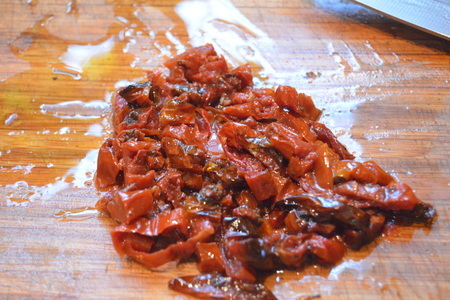 Паста  с томатным соусом и морепродуктами: шаг 4