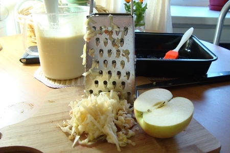 Пирог яблочный на кефире (просто-быстро).: шаг 2