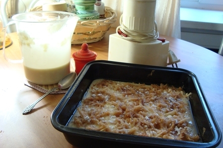 Пирог яблочный на кефире (просто-быстро).: шаг 3