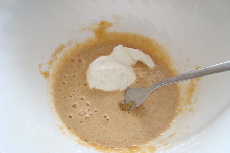 Творожное печенье с кунжутом и солёным арахисом: фото шаг 3