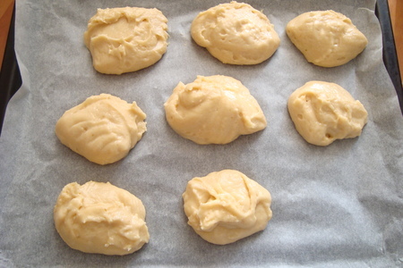 Творожное печенье с кунжутом и солёным арахисом: фото шаг 7