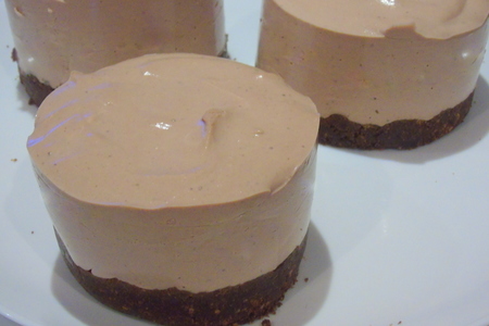 Шоколадное пирожное-суфле без выпечки: фото шаг 11