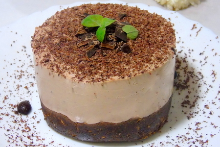 Шоколадное пирожное-суфле без выпечки: фото шаг 12