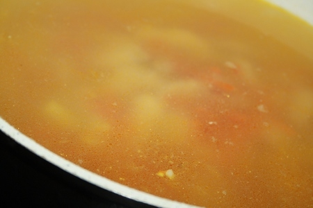 Куриный суп с рисом и киноа "шиворот на выворот": шаг 4