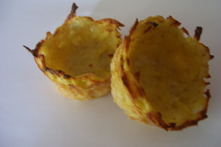 Фото приготовления рецепта: Картофельные  корзиночки