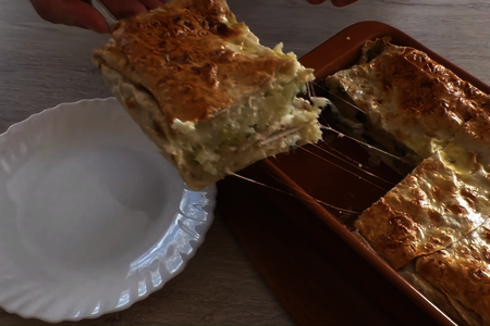 Пирог с картошкой из лаваша: шаг 8