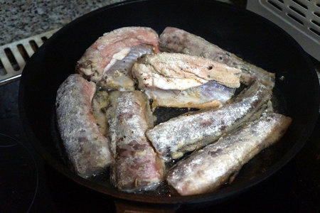 Конгрио (креветочная рыба) жареная: шаг 6