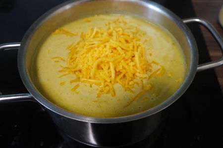 Американский сырный суп-крем «сырный капучино»: шаг 5
