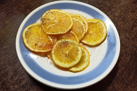 Сёмга, запеченная с апельсинами: шаг 2