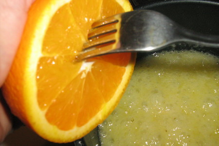 Апельсиновые блины с апельсиновым же соусом: шаг 3