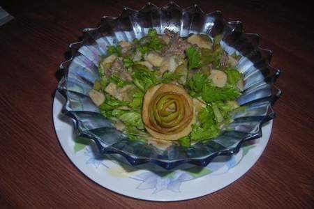 Фото к рецепту: Пикантный салат из говядины