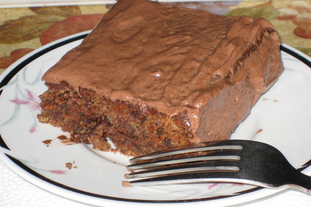 Шоколадный торт "два ореха"