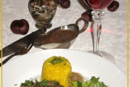 Фото к рецепту: Пикантная баранина с оливками - agnello alle olive