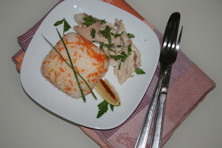 Фото к рецепту: Рыба запеченная в прянной соли