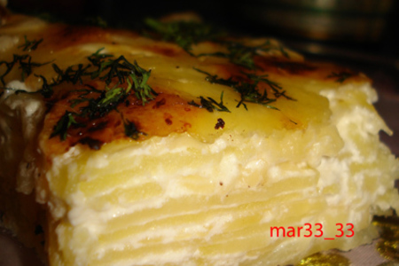 Фото к рецепту: Картофель «дофинуаз» (картофель по-французски)
