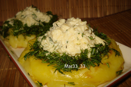 Фото к рецепту: Картофельные гнезда с яичным кремом
