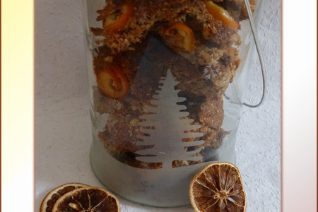 Овсяное печенье "бригитта"  с зимним ароматом и шармом (апельсин!).  дуэль... очередная.