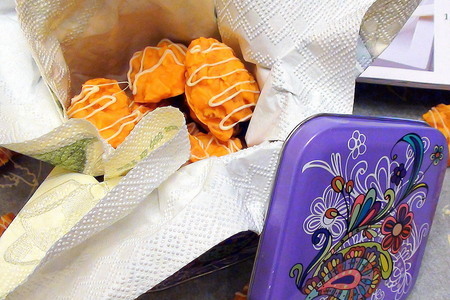 Фото к рецепту: Домашние конфетки из шоколада со вкусом апельсина. подарок сделанный своими руками – лучший подарок!