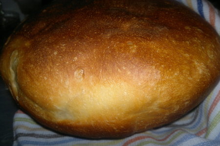 Фото к рецепту: Белый пшеничный хлеб