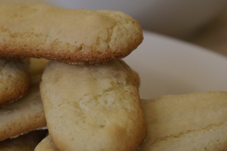 Фото к рецепту: Бисквитное печенье «савоярди»
