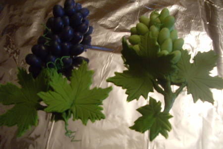 Фото к рецепту: Виноградная гроздь.