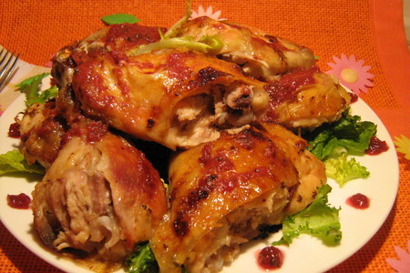 Фото к рецепту: Цыплёнок по-имеретински