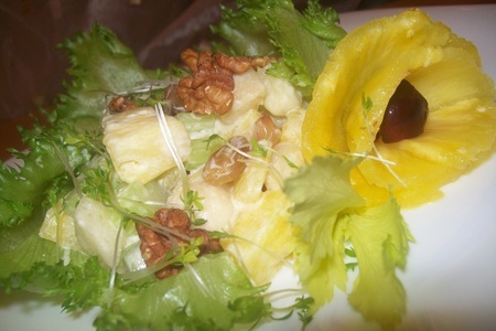 "уолдорф" салат, придуманный в честь национальной гордости американцев - груши usa pears
