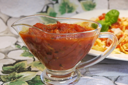 Фото к рецепту: Томатный соус „napoli“