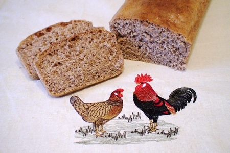Фото к рецепту: Цельнозерновой хлеб с отрубями