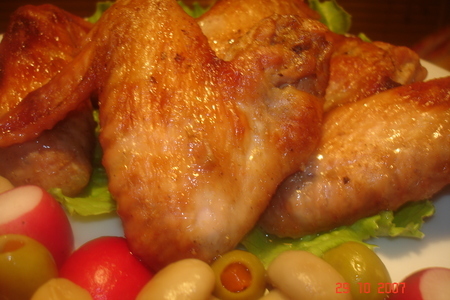 Фото к рецепту: Куриные крылья