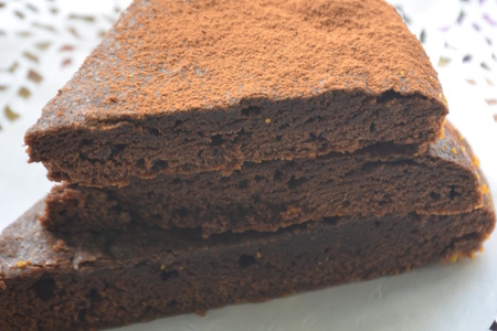 Фото к рецепту: Шоколадный пирог kladdkaka