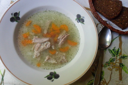 Фото к рецепту: Куриный суп американских мам