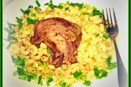 Фото к рецепту: Курица в грибной подливе. тест-драйв