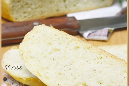 Фото к рецепту: Чесночный хлеб. тест - драйв.