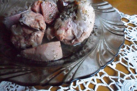 Фото к рецепту: Соте из куриного филе и айвы в мультиварке