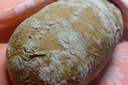 Провинциальный бургундский хлеб// цельнозерновой с маслинами