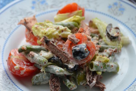 Салат с тунцом "аля нисуаз "