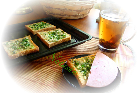 Фото к рецепту: Чесночный хлеб(garlic bread).