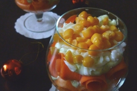 Фото к рецепту: Салат с тыквой и морковью