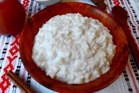 Фото к рецепту: Рисовая каша на кокосовом молоке