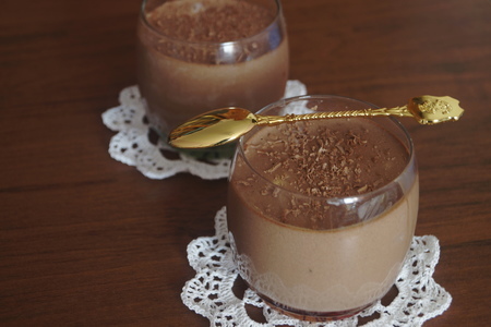 Творожно-шоколадный десерт "магия шоколада"