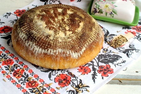 Фото к рецепту: Пшенично -творожный хлеб
