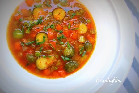 Фото к рецепту: Овощной, густой суп