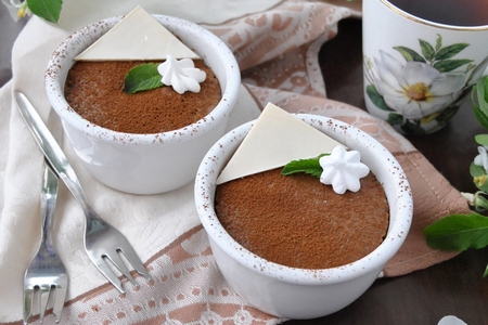 Шоколадные пирожные «искушение вкусом» с пряным сиропом из 5 специй 