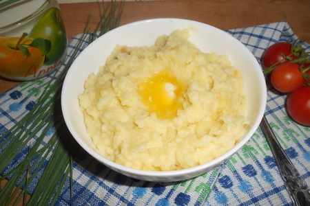 Фото к рецепту: Пшенная каша с картофелем по-деревенски