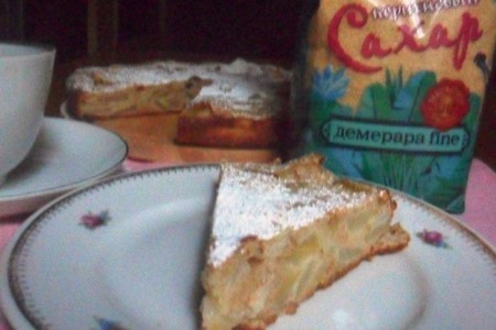 Грушевый пирог с цельнозерновой мукой -  torta integrale di pere