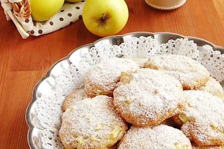 Фото к рецепту: Яблочное печенье (тест-драйв)