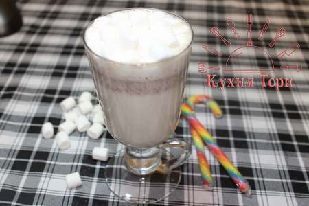 Фото к рецепту: Белый горячий шоколад. видео