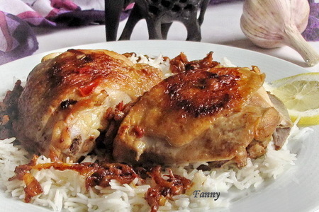 Фото к рецепту: Сенегальская ясса - маринованная курица